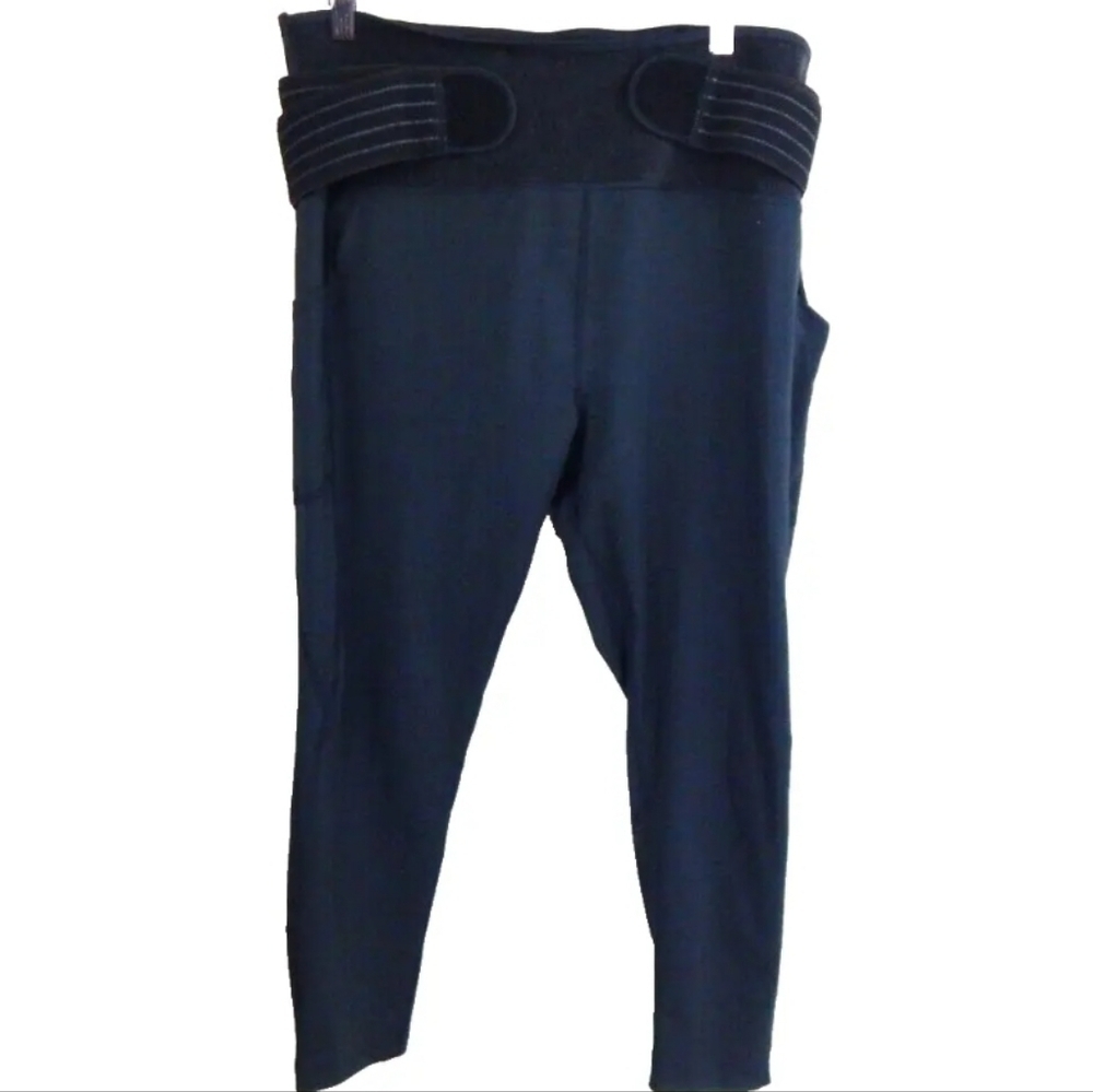 Tommie Copper Adjustable Waist Back Support Leggings